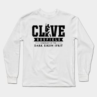 Clive Rosfield Dark Eikon Long Sleeve T-Shirt